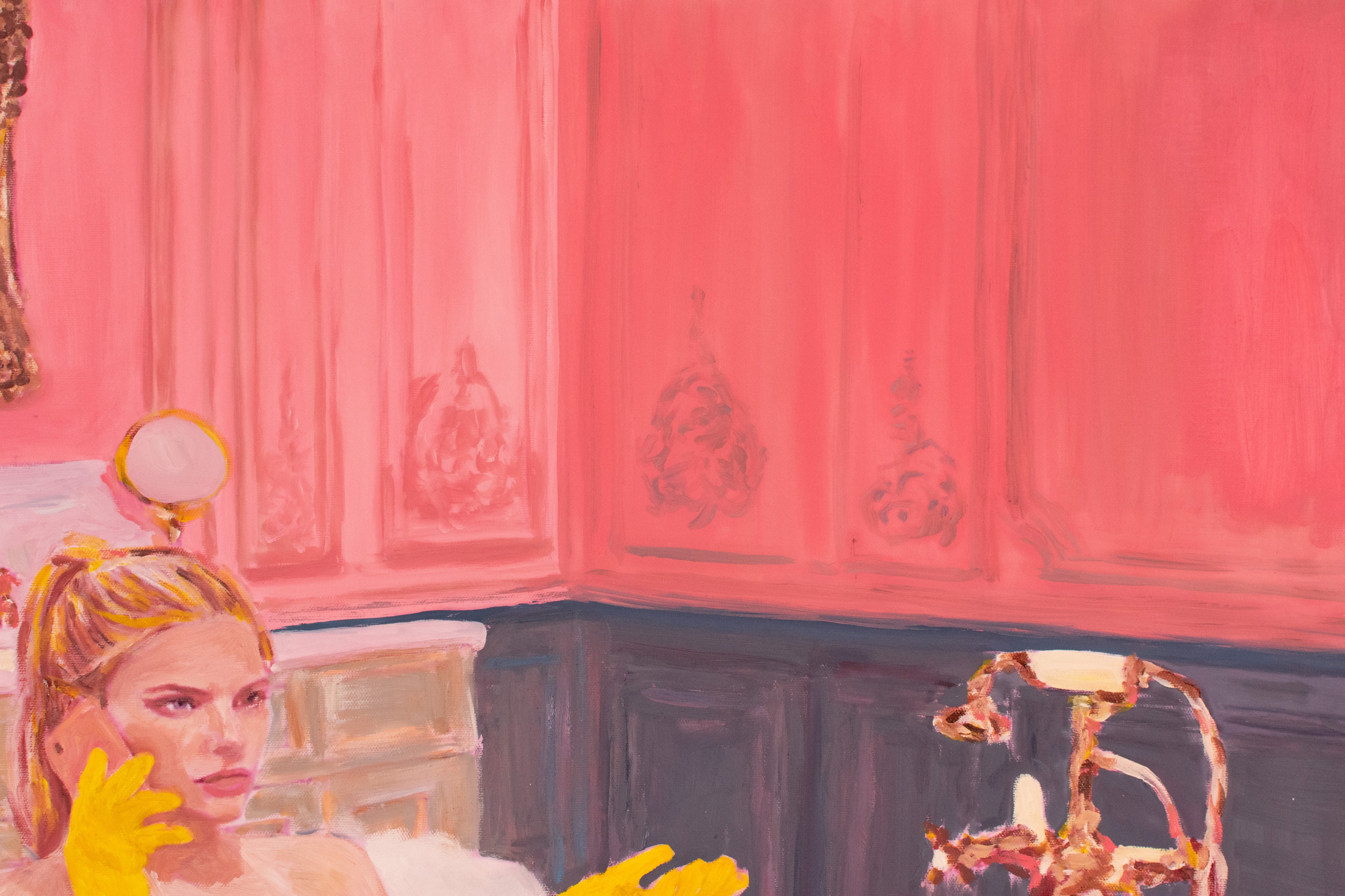 On Hold — Original Artwork by Papayon - Oil on canvas