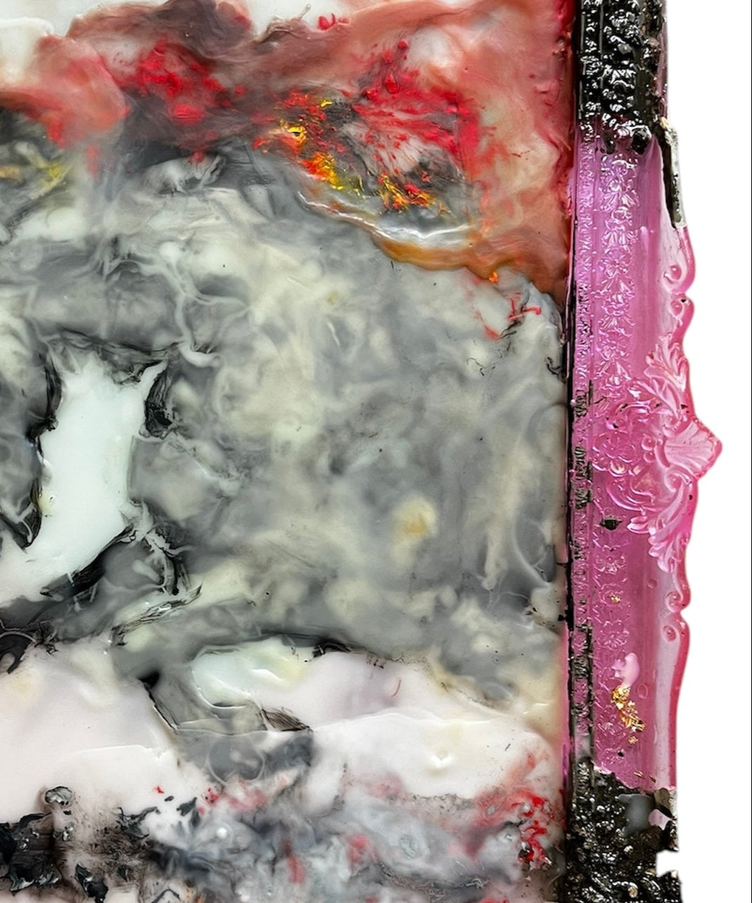 Encaustic fraded artwork by papayon