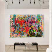 Mixed media on canvas by Papayon