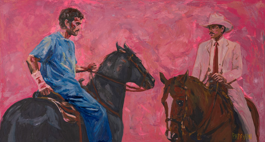 Pulled Away — Original Artwork by Papayon | Oil on canvas 2026