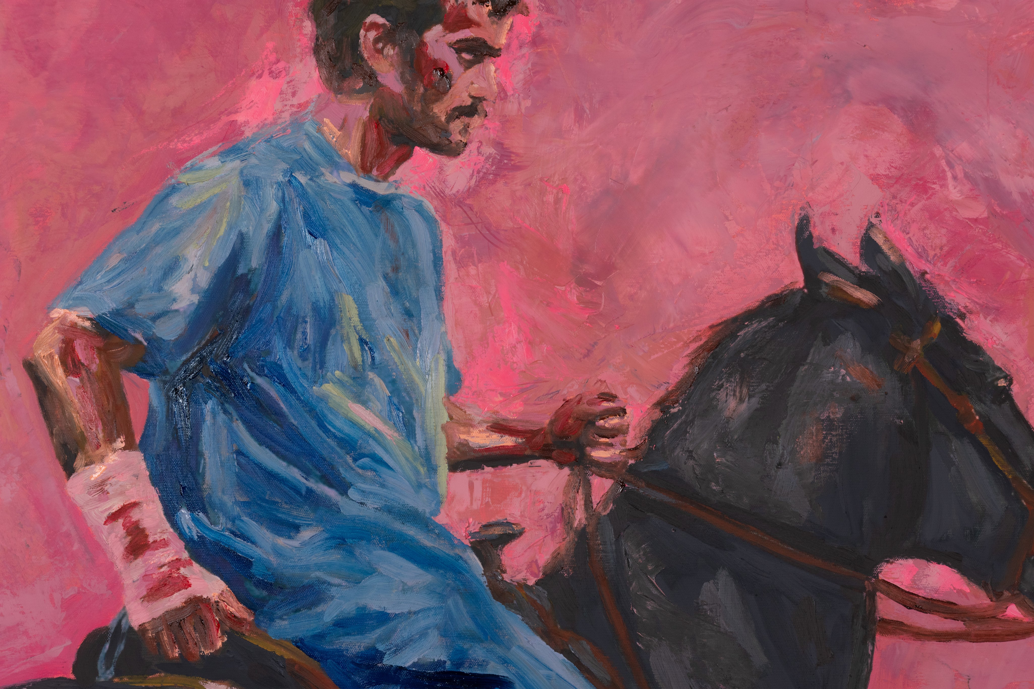 Pulled Away — Original Artwork by Papayon | Oil on canvas 2026