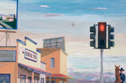 Quiet Hours — Original artwork by Papayon | Oil on canvas 2026