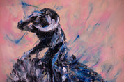 Revolt in Motion — Original artwork by Papayon - Mixed media oil on canvas