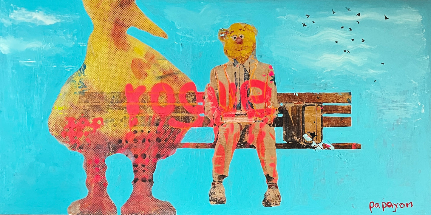 Mixed media by papayon artist