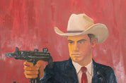 Rules of Engagement II.1 : The Escalation — Original artwork by Papayon - Oil on canvas