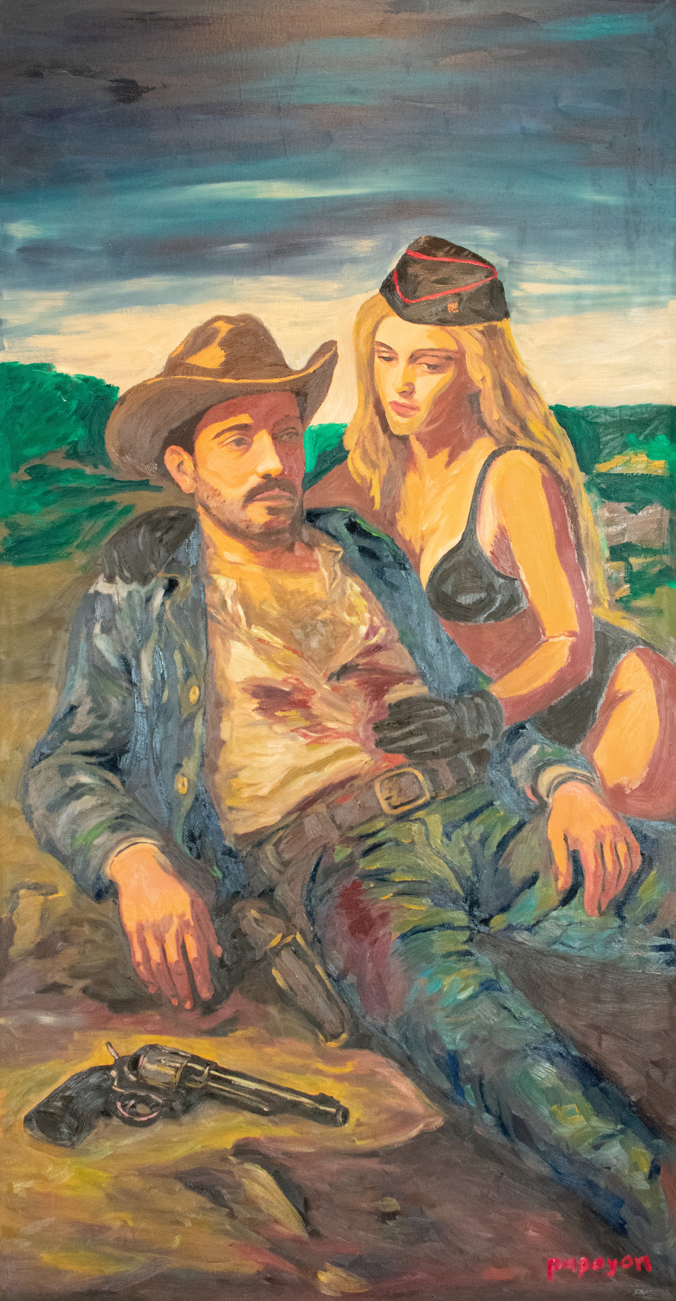Sanctuary — Original artwork by Papayon - Oil on canvas