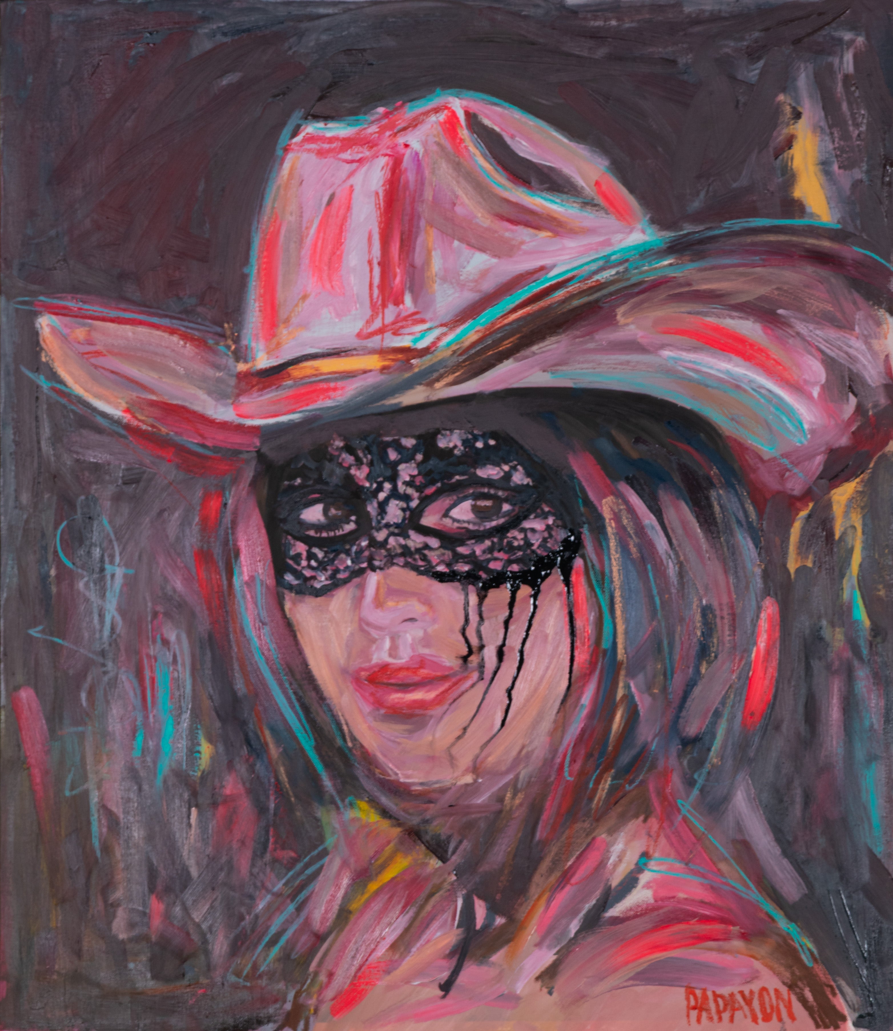 She Kept Her Promise — Original artwork by Papayon | Oil on canvas 2026