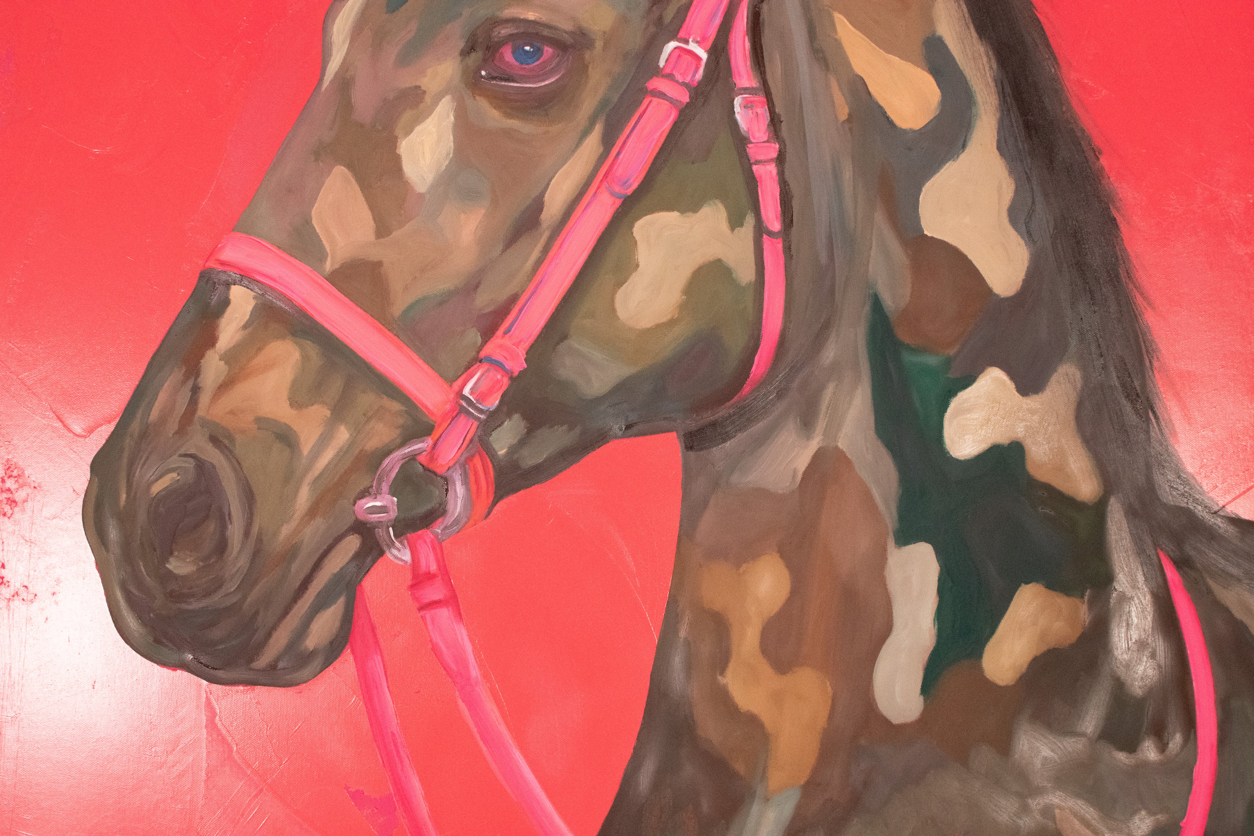 Signal — Original Artwork by Papayon - Oil Mixed media on canvas