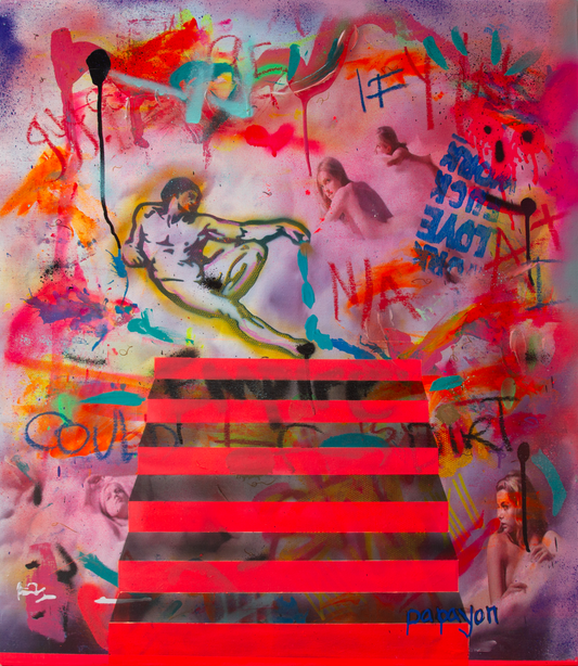 Mixed media by papayon artist