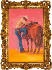 Still Not Done — Original Artwork by Papayon - Oil on canvas board framed