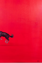 Suspended — Original Artwork by Papayon | Oil on canvas 2026