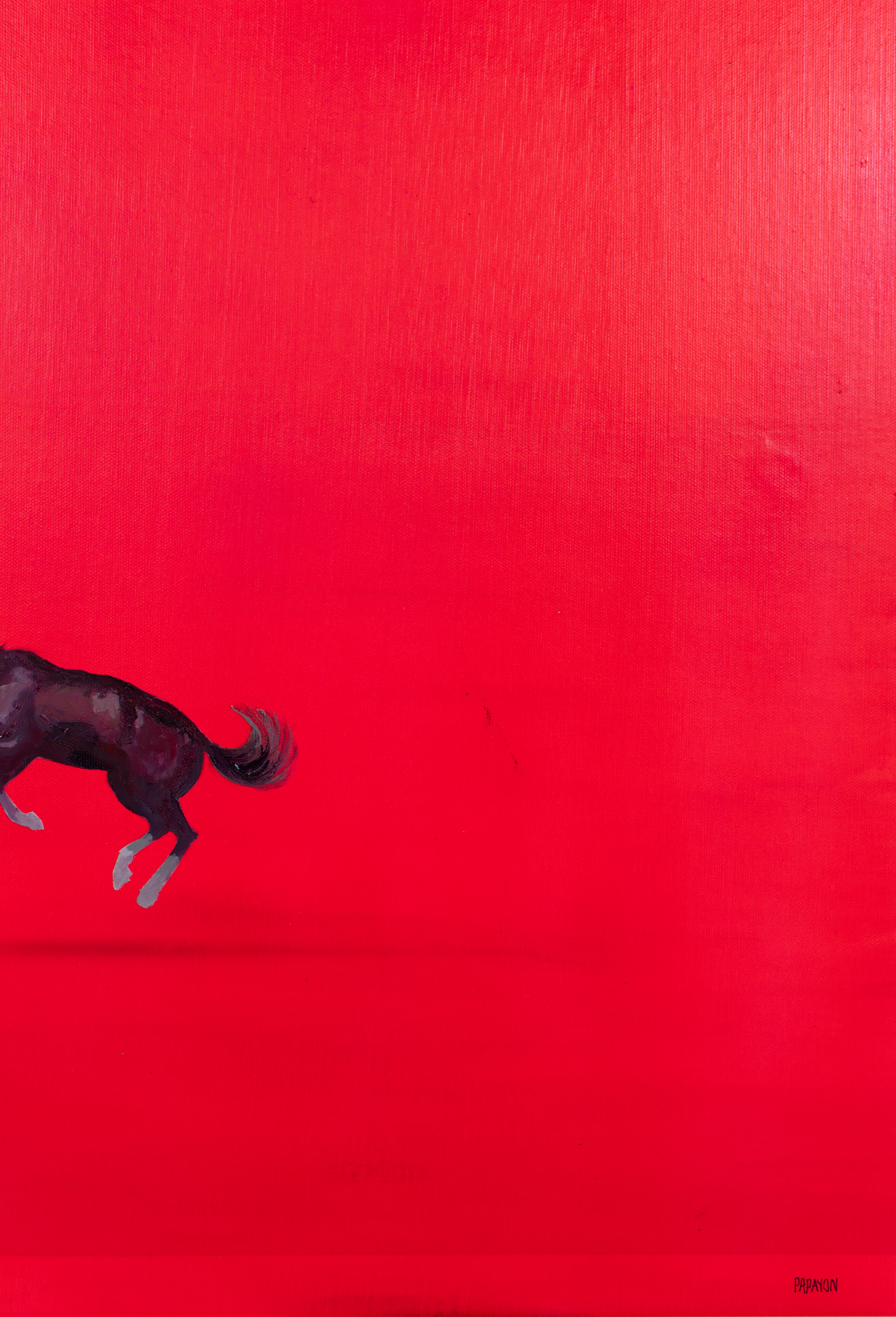 Suspended — Original Artwork by Papayon | Oil on canvas 2026