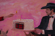 Terms and Conditions Apply — Original Artwork by Papayon | Oil on canvas 2026