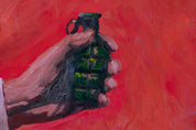 The Appropriate Response— Original Artwork by Papayon | Oil on canvas 2026