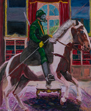 The Ceremony of Control — Papayon | Oil on Canvas 2026