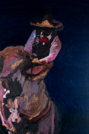 The Charro’s Balance — Original Artwork by Papayon | Oil on canvas 2026