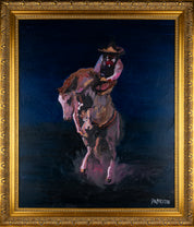 The Charro’s Balance — Original Artwork by Papayon | Oil on canvas 2026