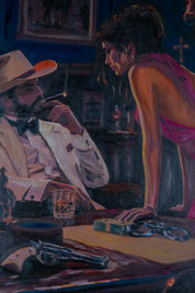 The Evening — Papayon | Oil on canvas 2026