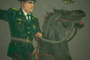 The General — Original Artwork by Papayon | Oil on raw linen 2025