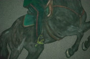 The General — Original Artwork by Papayon | Oil on raw linen 2025