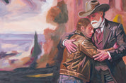 The House Was Always There — Original Artwork by Papayon | Oil on canvas 2025