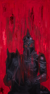 The Last Watch — Papayon | Oil mixed media on canvas 2025