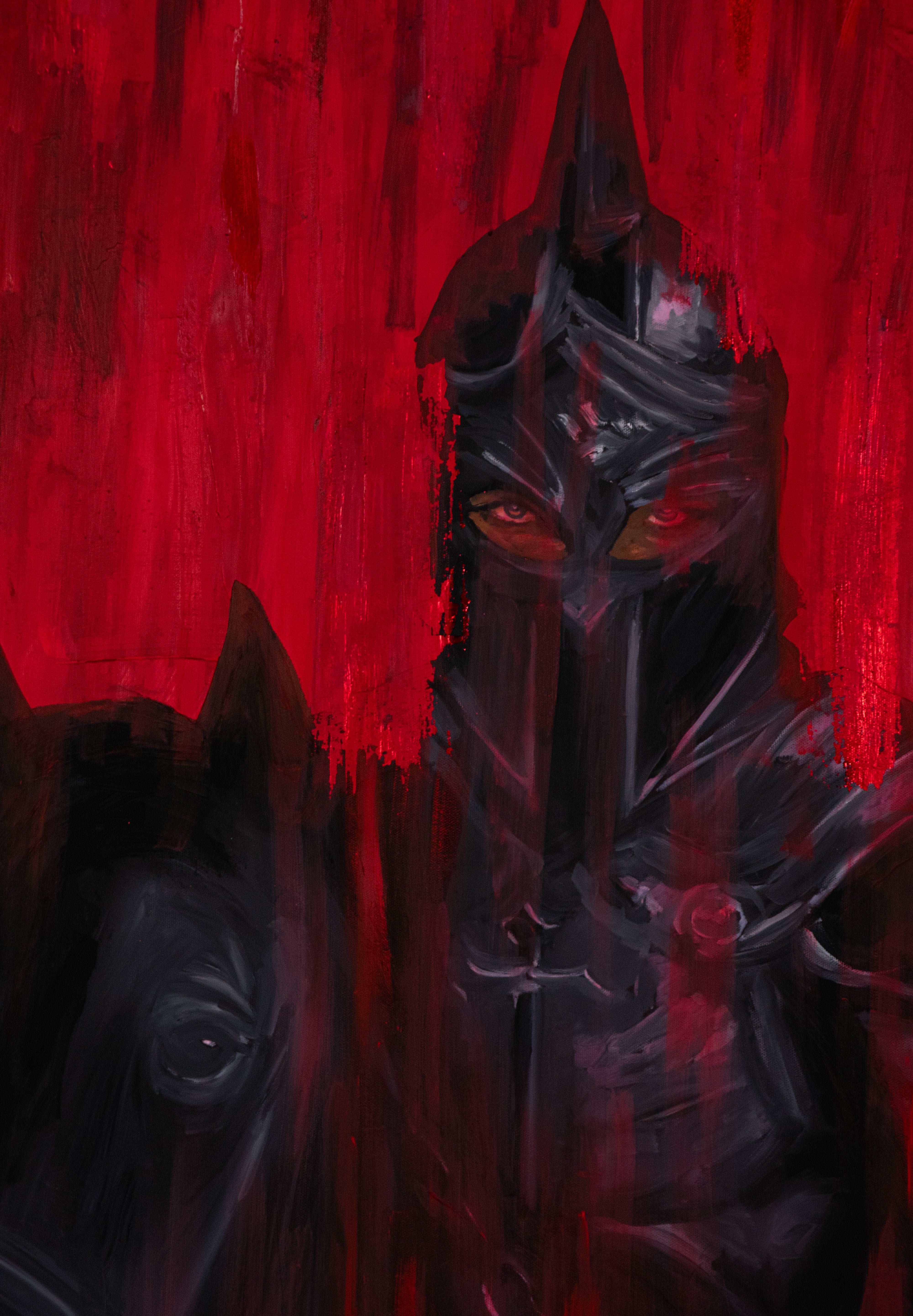 The Last Watch — Papayon | Oil mixed media on canvas 2025