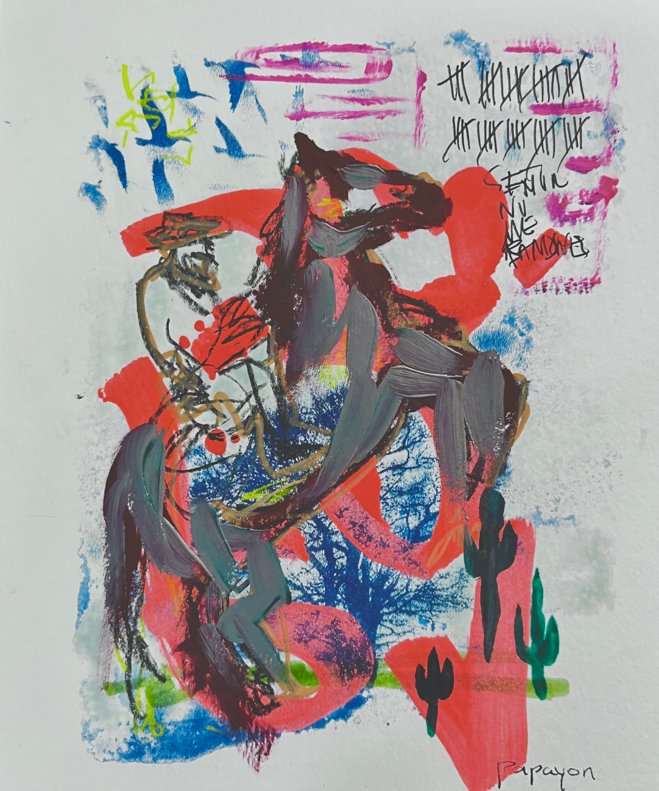 Original painting by Papayon