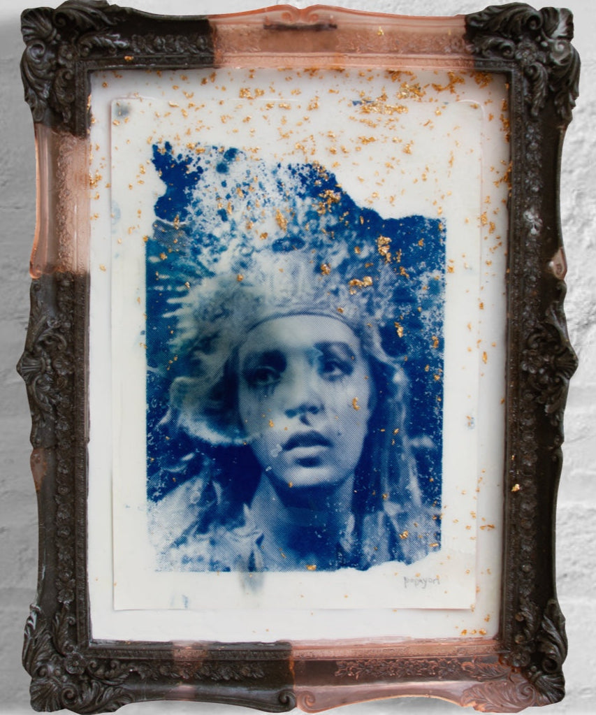 Framed artwork by Papayon Artist