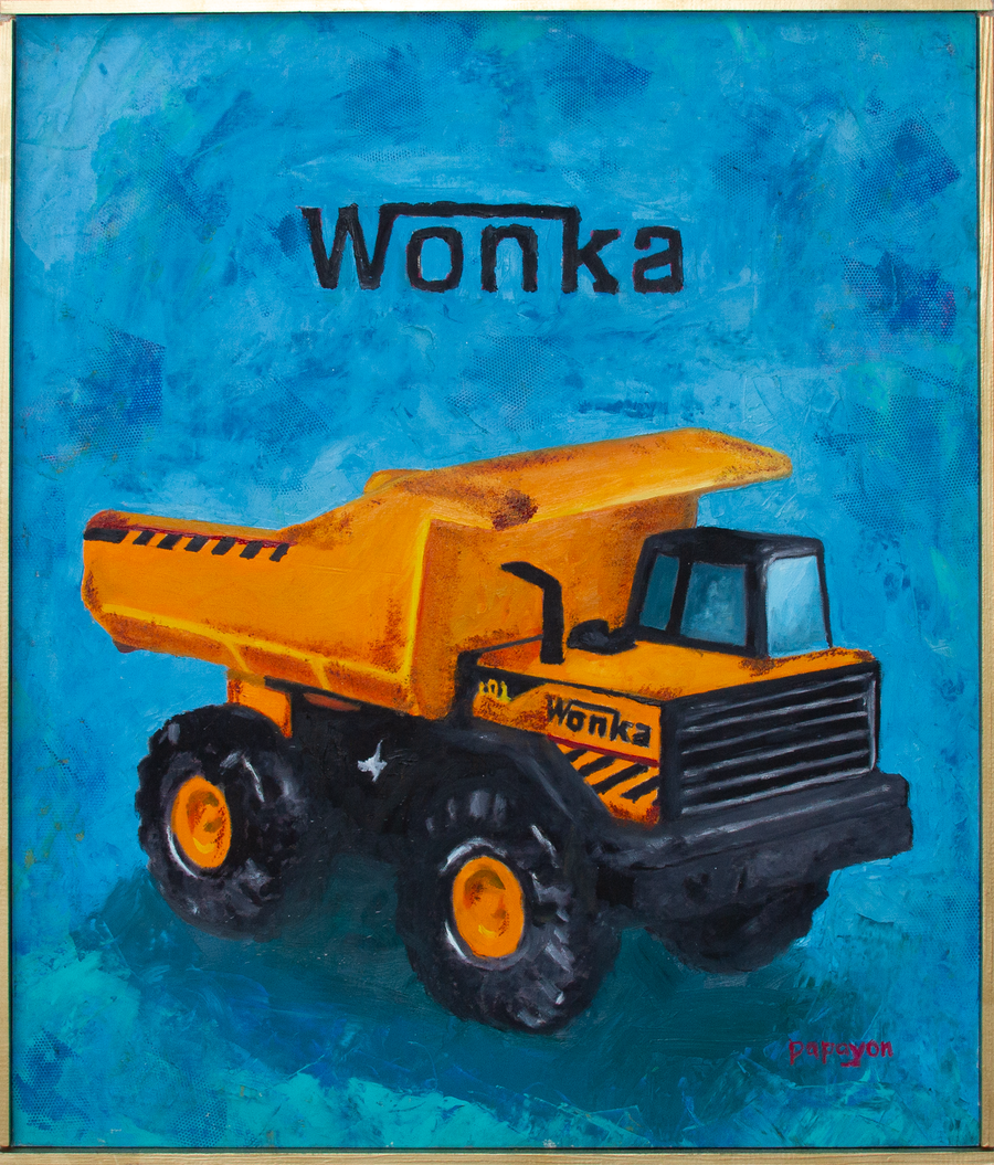 Tonka Wonka — Óleo sobre lienzo de Papayon