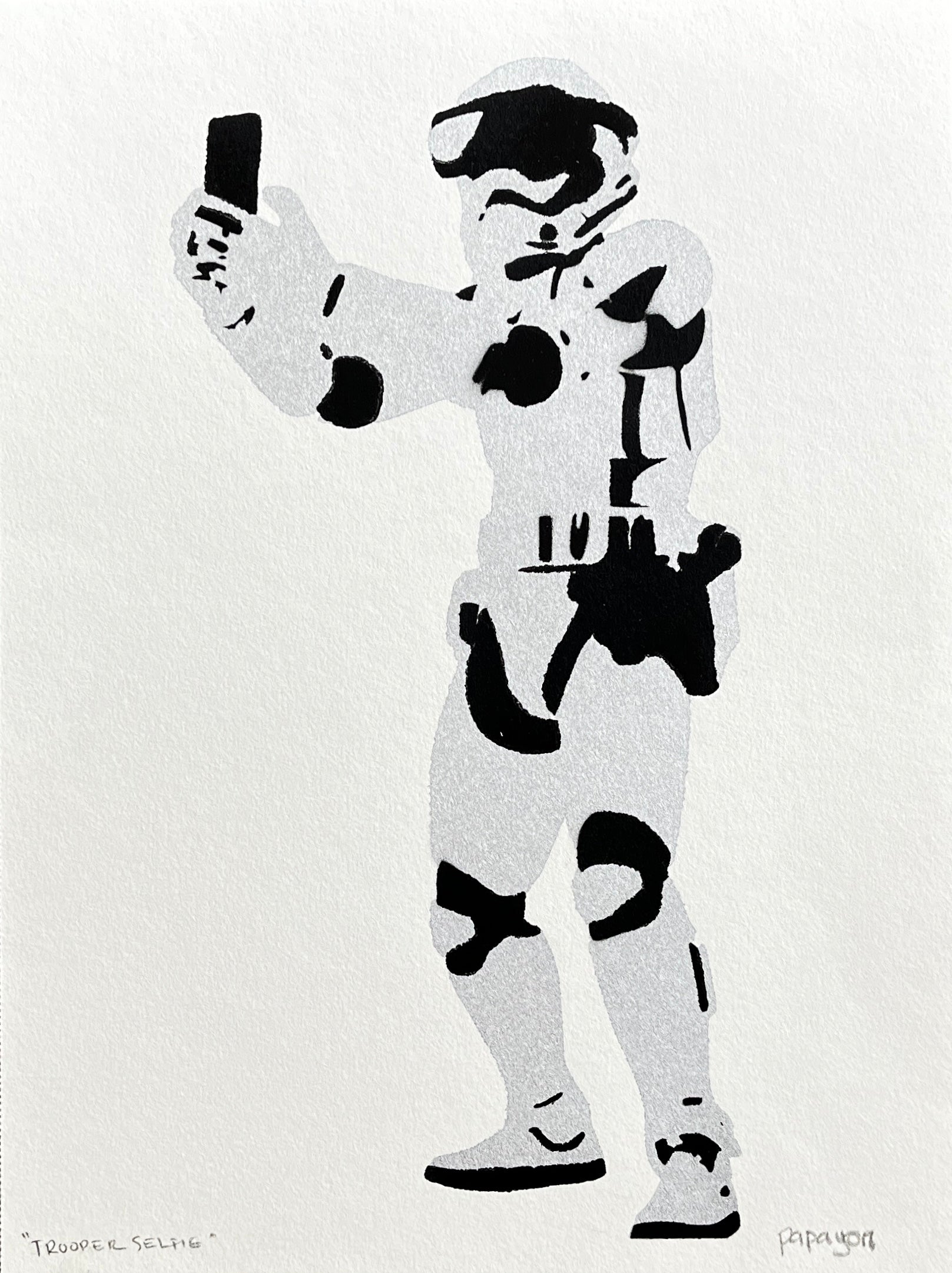 Mixed media on paper