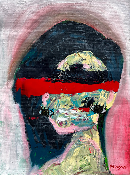 Mixed media artwork by papayon