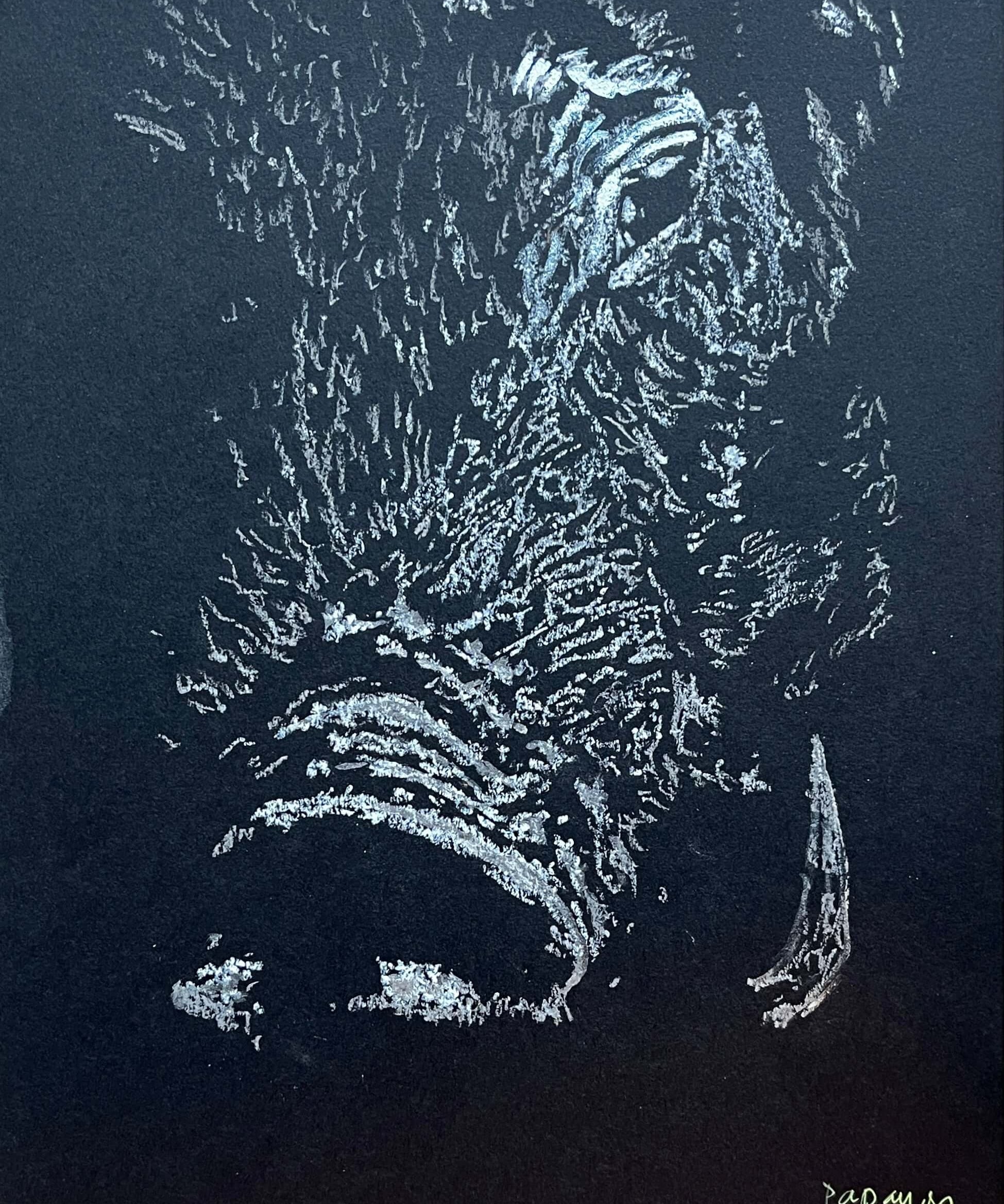 Paper painting by Papayon