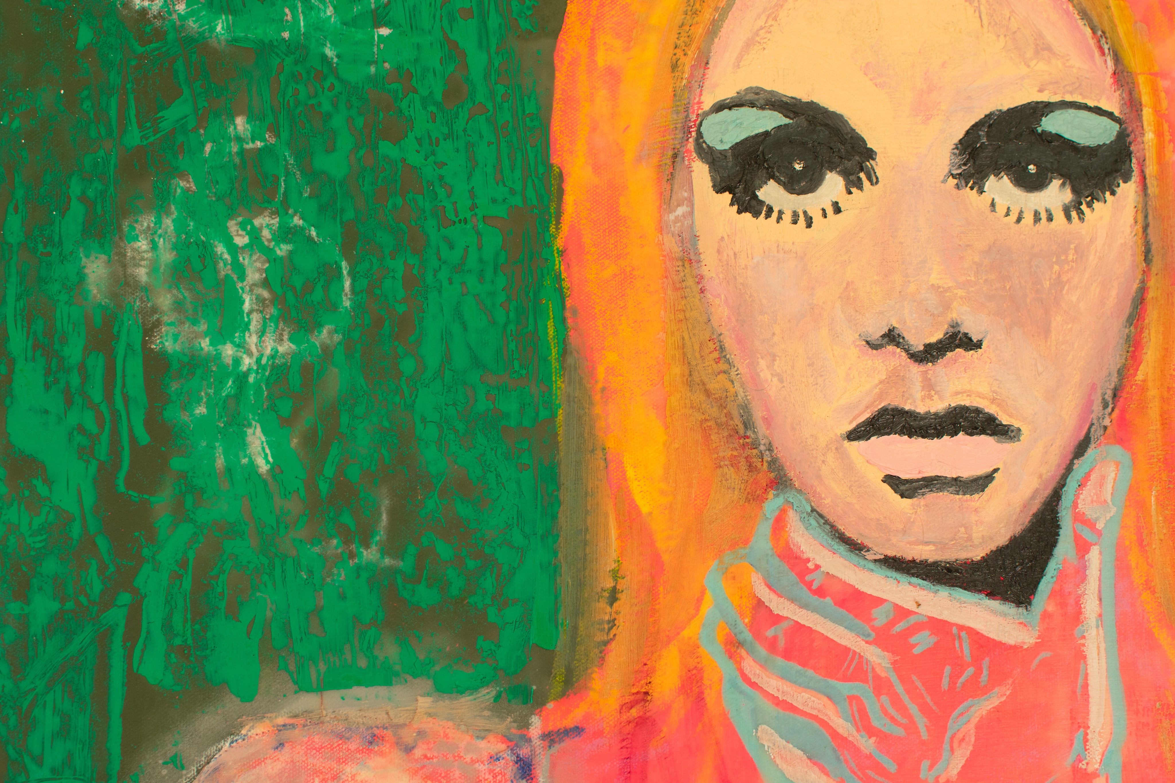 Veritas — Original Artwork by Papayon - Oil Mixed media on canvas