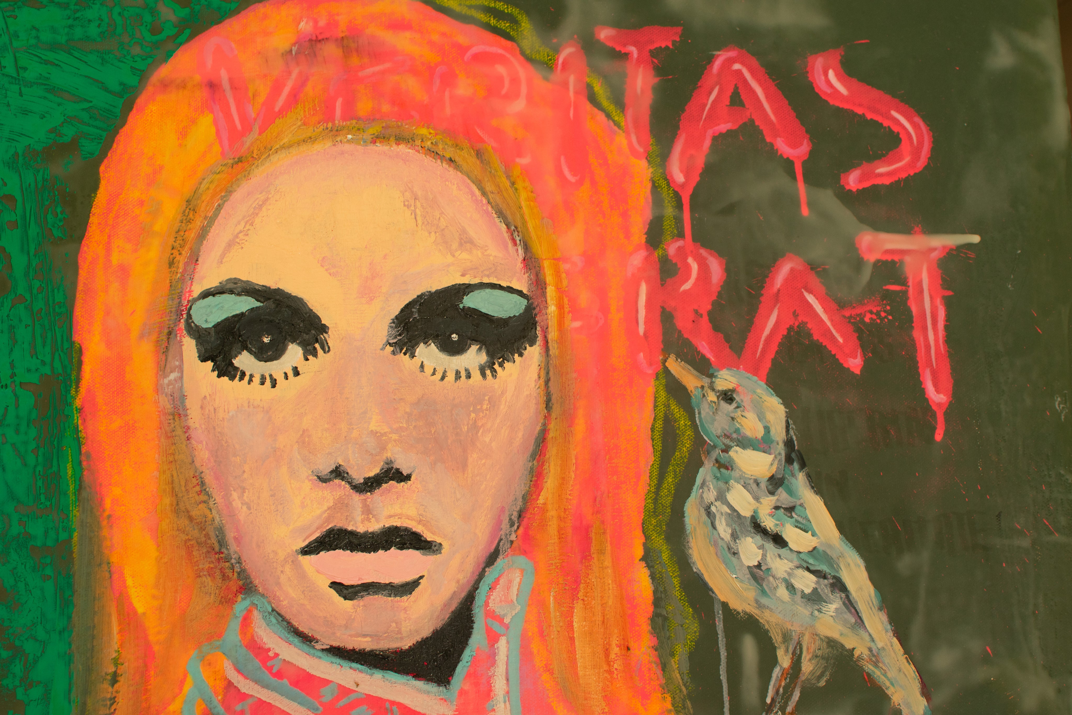 Veritas — Original Artwork by Papayon - Oil Mixed media on canvas