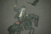 Where the Vultures Gather — Original Artwork by Papayon | Oil on raw linen 2025