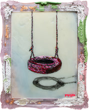 When Boys Become Men — Original artwork by Papayon – Framed resin, oil, and encaustic painting