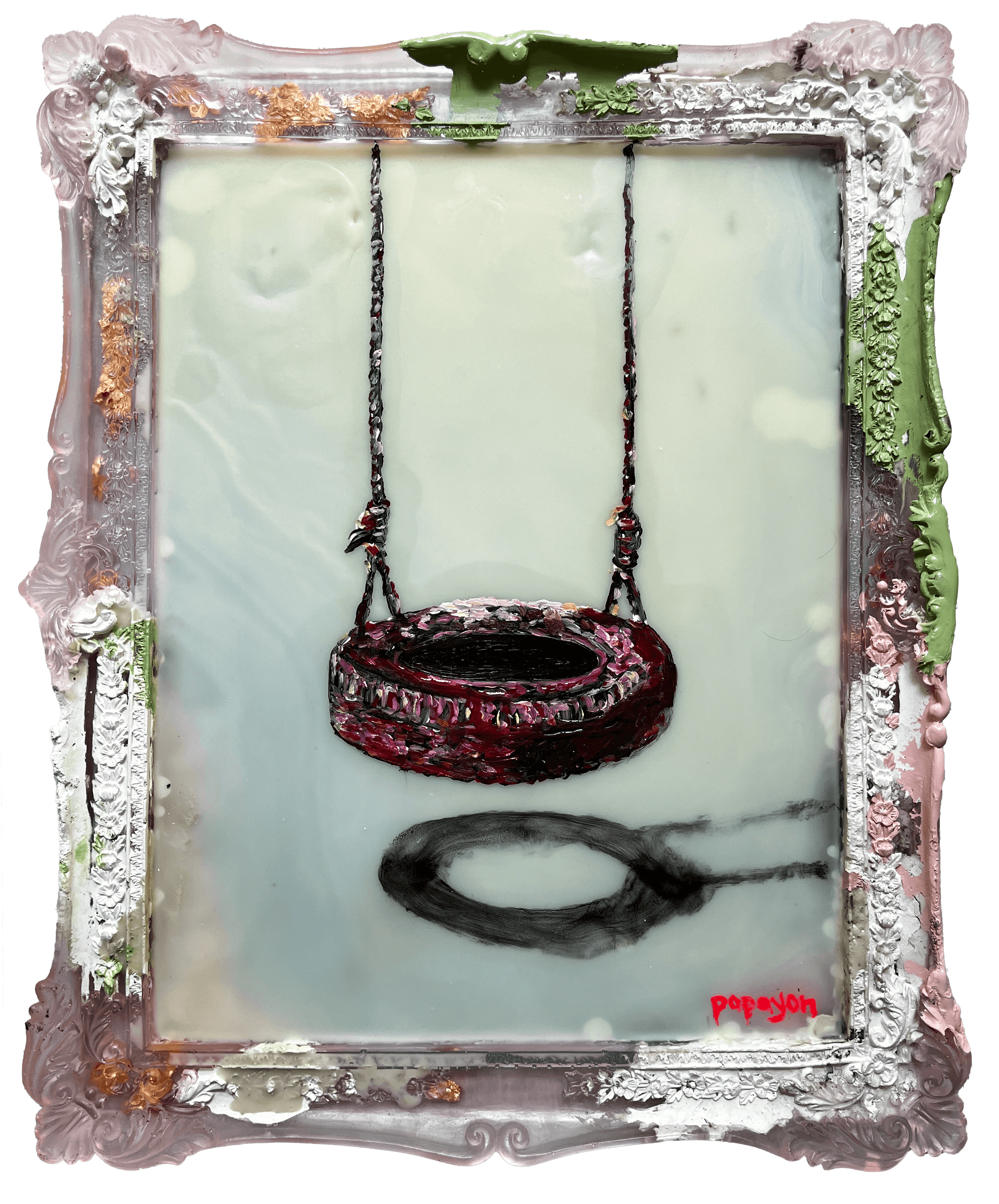 Framed original artwork