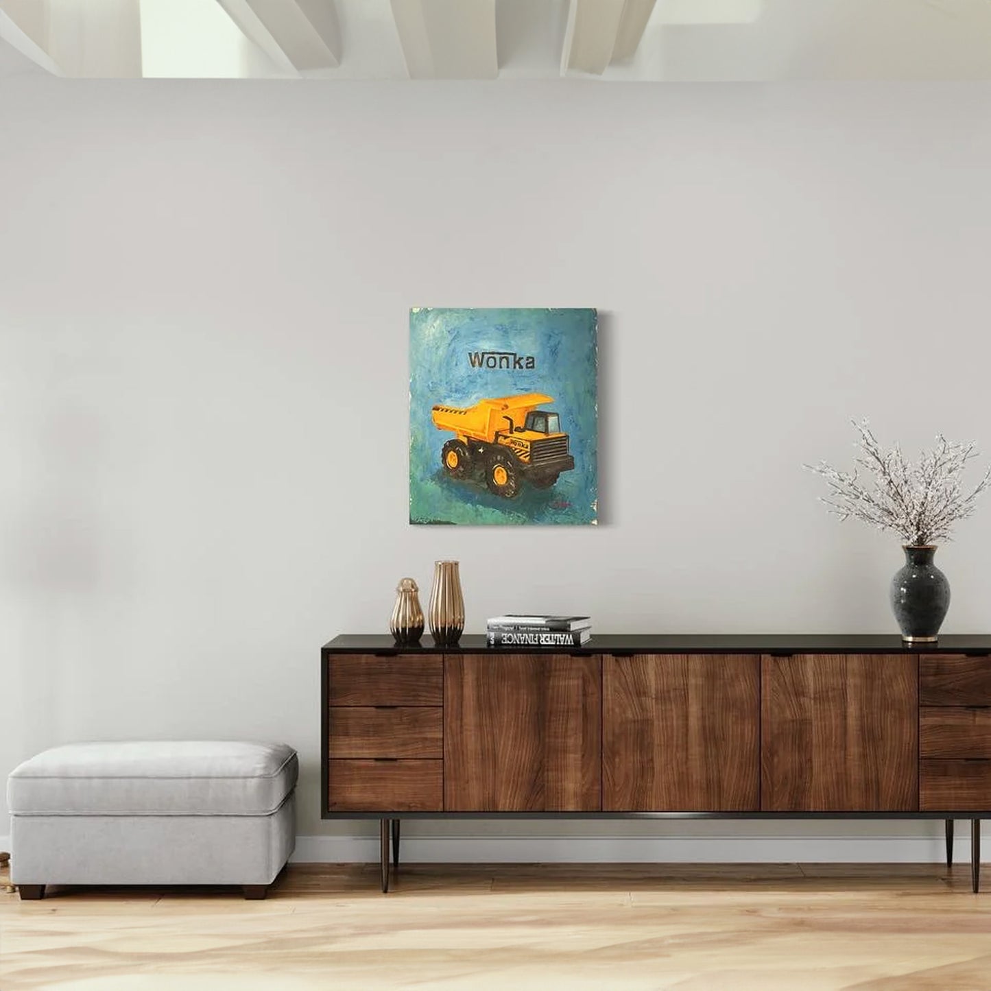 Tonka Wonka — Oil on canvas by Papayon