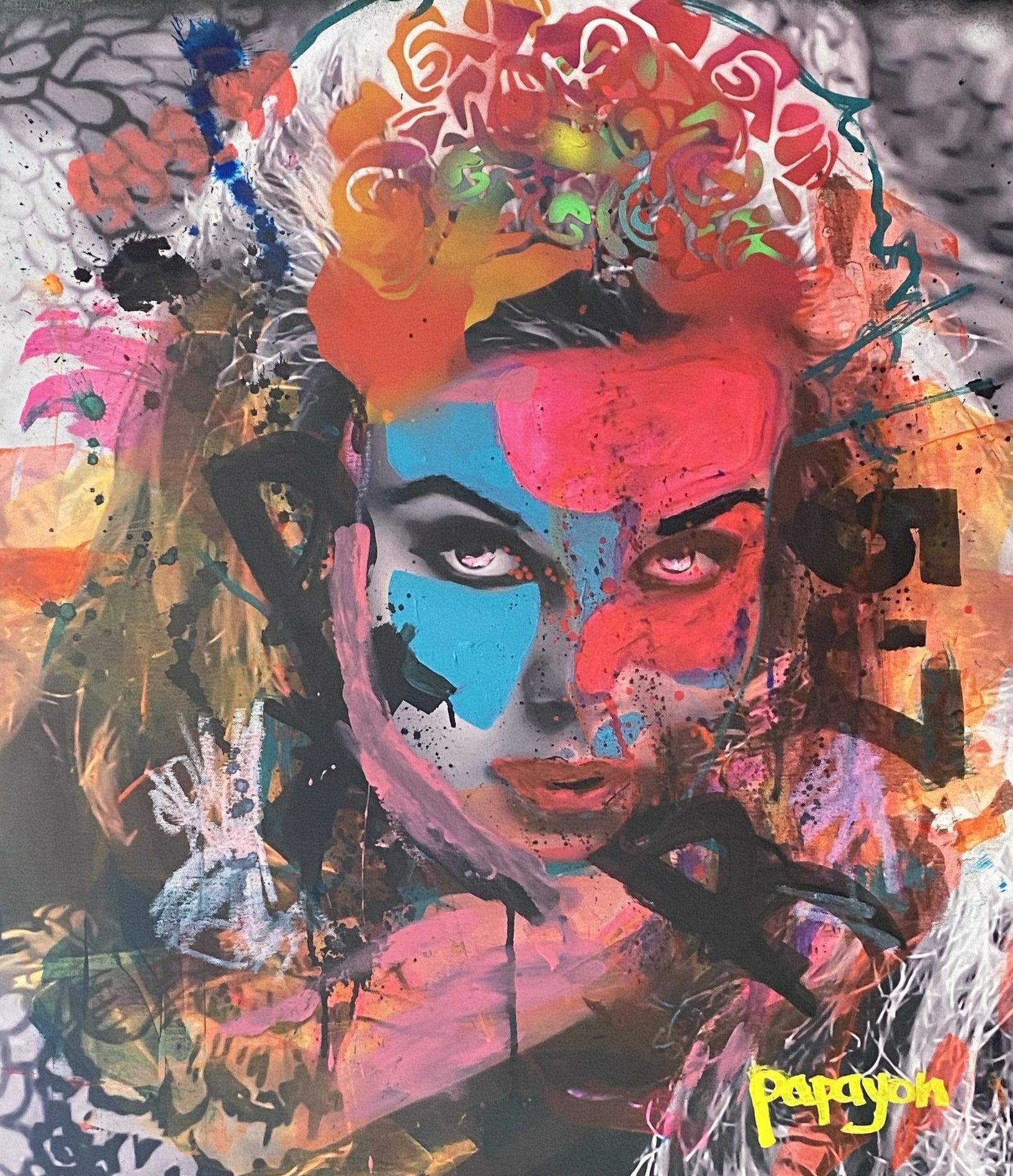 Mixed media by Papayon