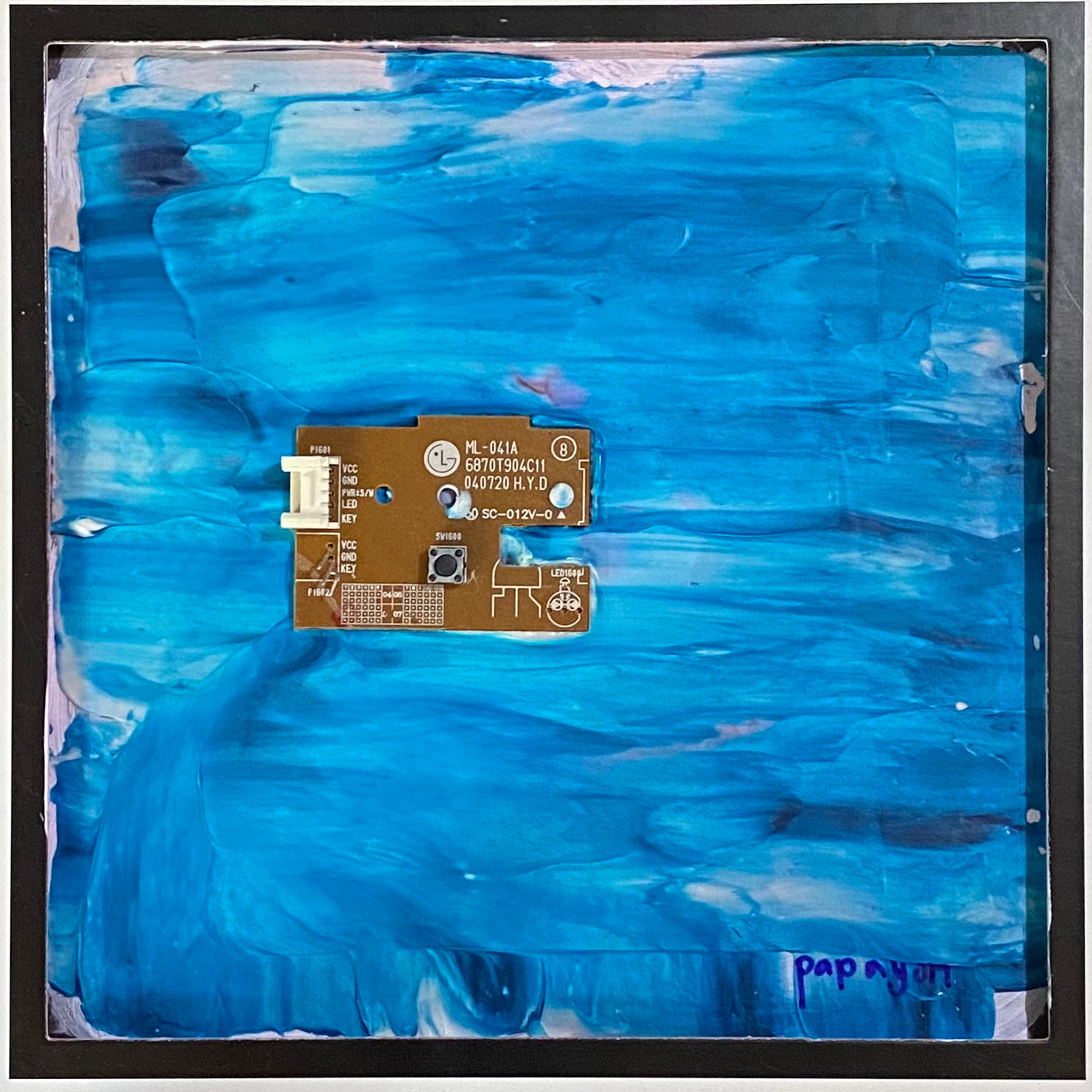 Electronic parts painting by papayon
