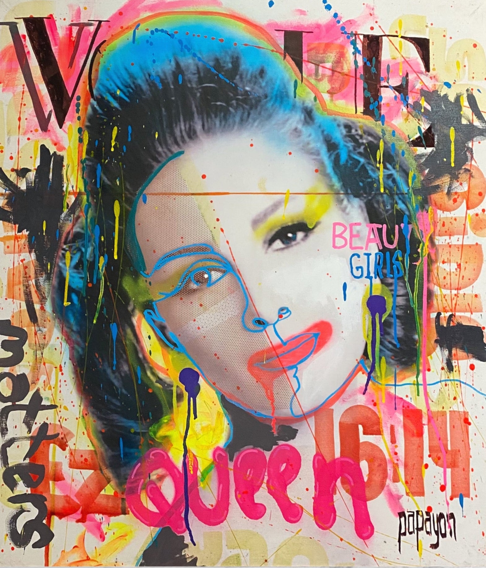 Mixed media by Papayon
