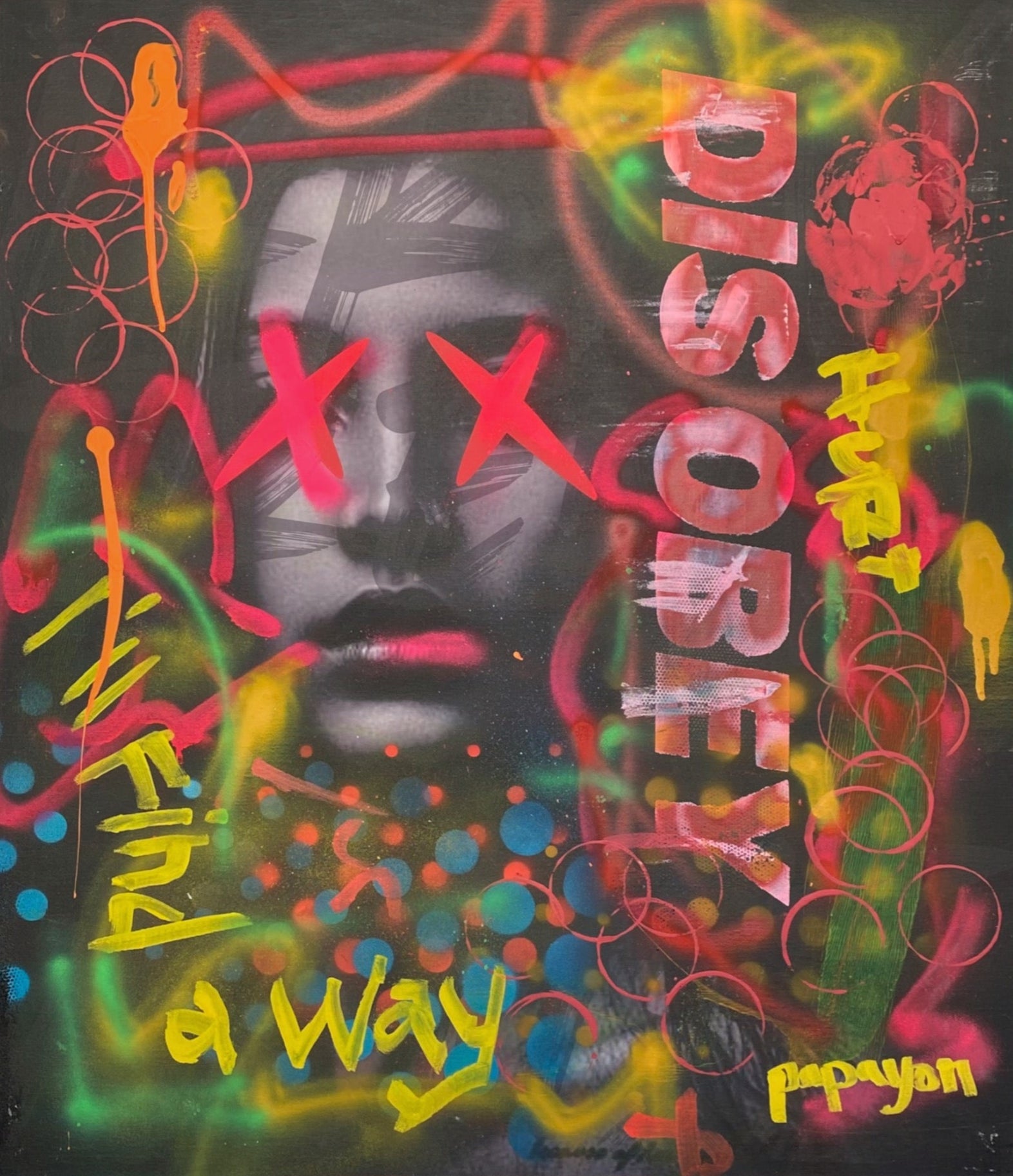 Mixed media by Papayon