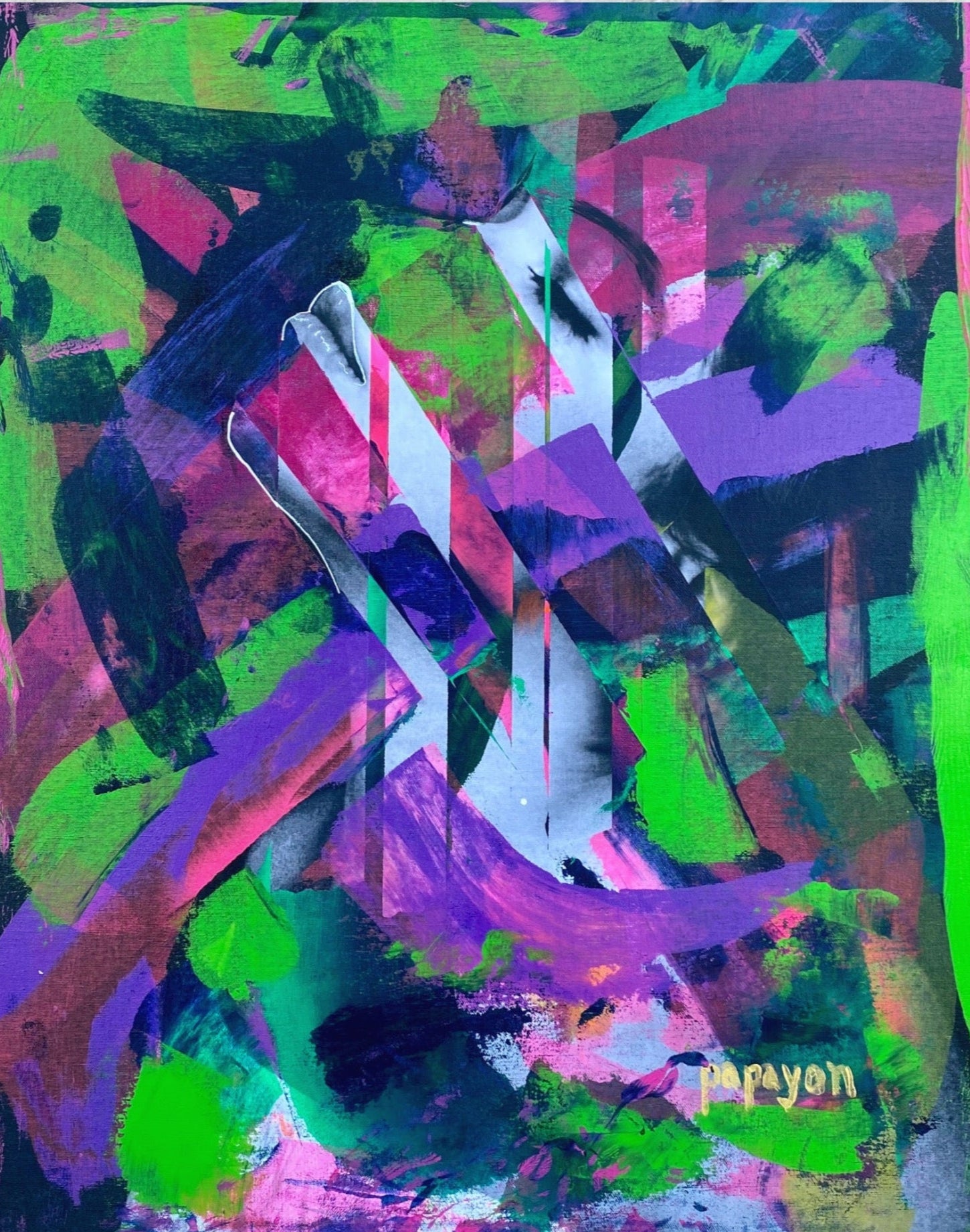 Mixed media by papayon