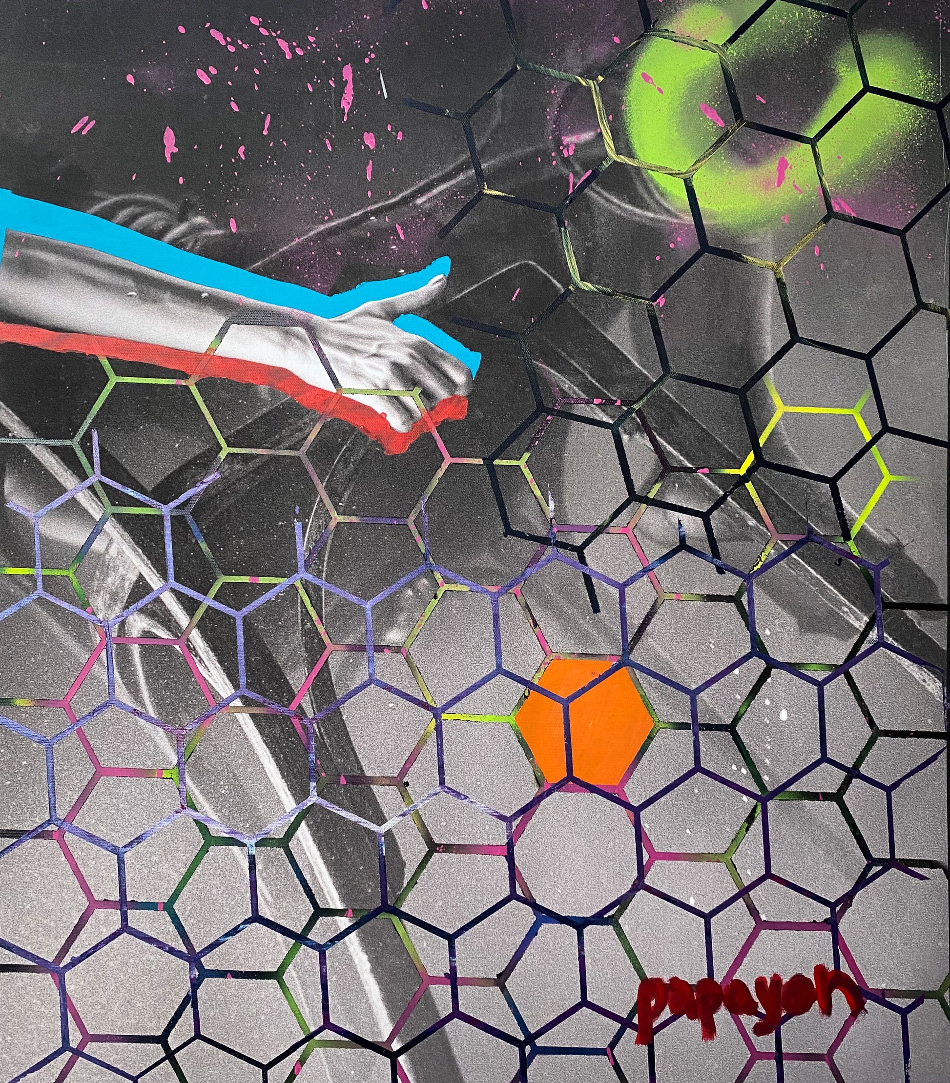Mixed media by Papayon