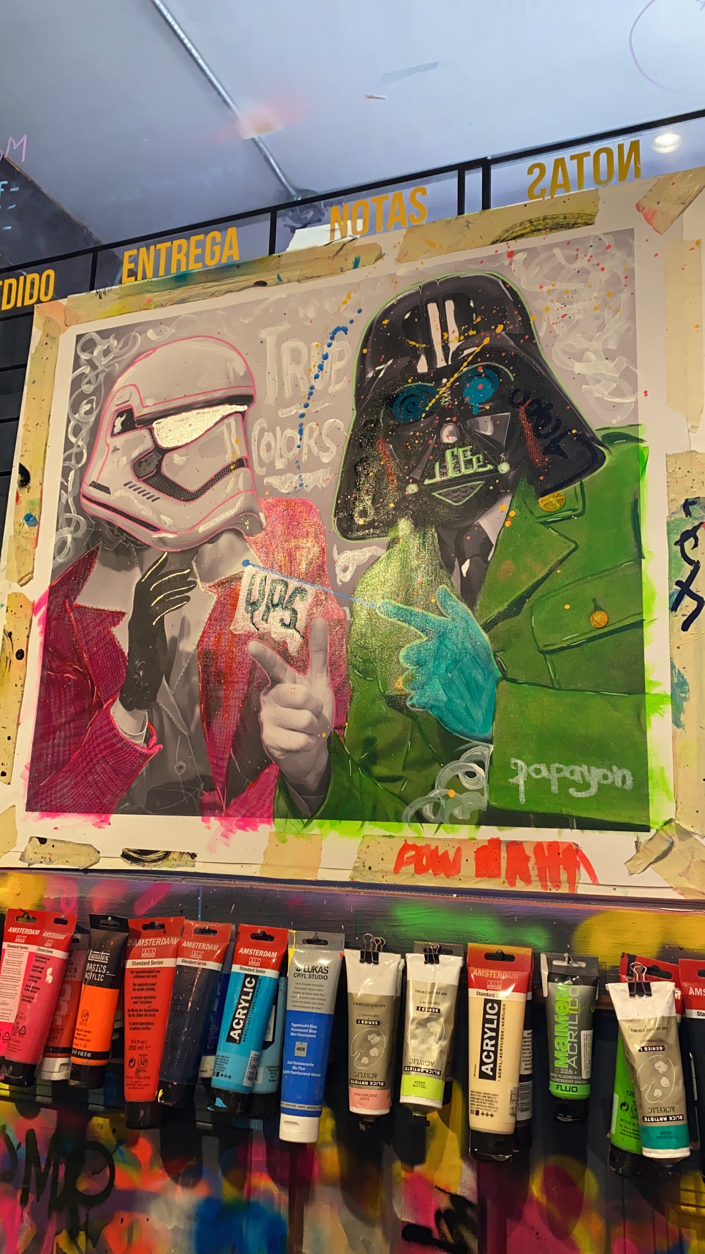 True Colors canvas