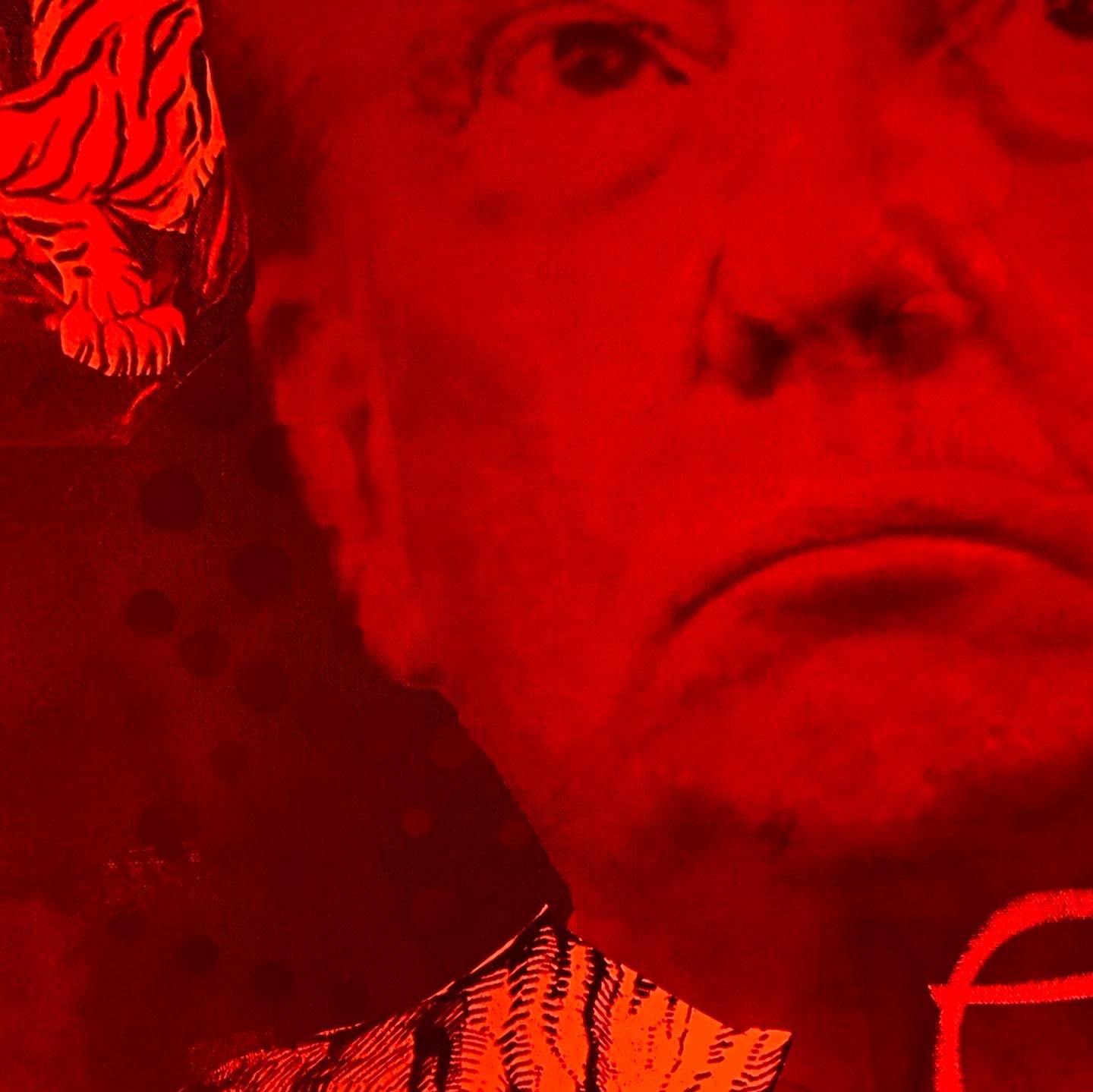 Dependiente — Técnica mixta sobre lienzo de Papayon