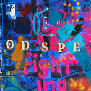 No driver — Mixed media on canvas by Papayon