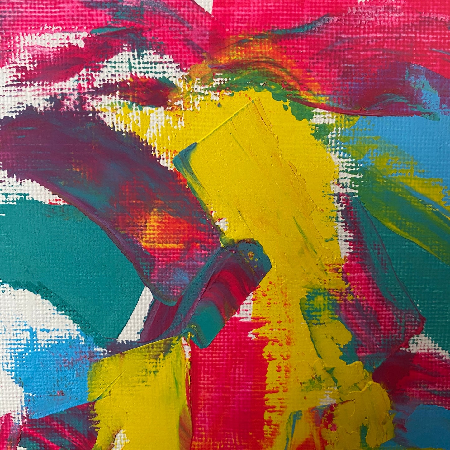 Incoherent personality — Oil on paper by Papayon