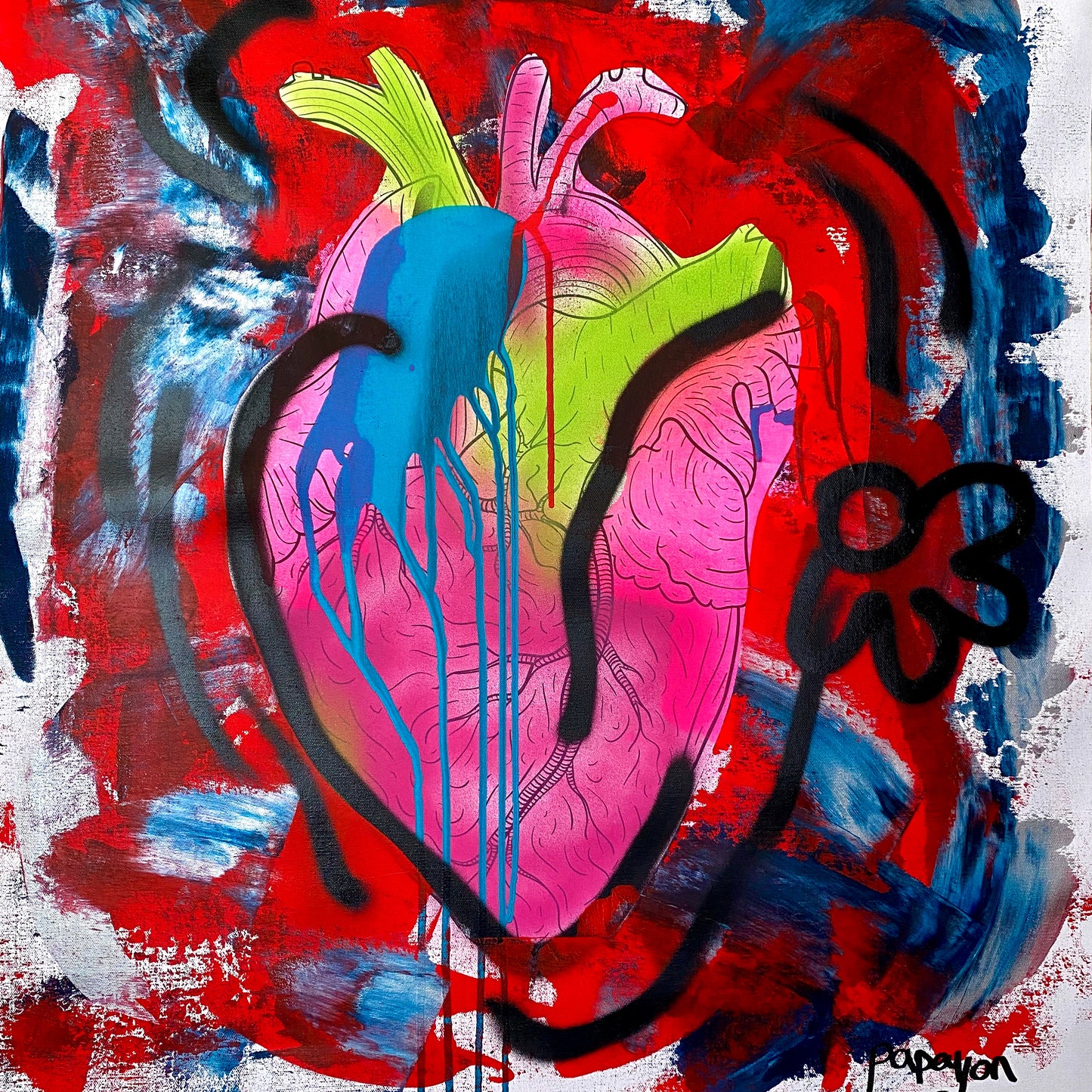 Chaotic fearless heart